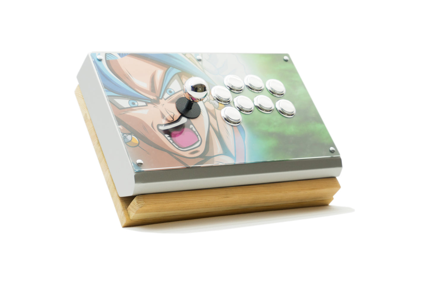 Metallic Silver Fight Stick CASE
