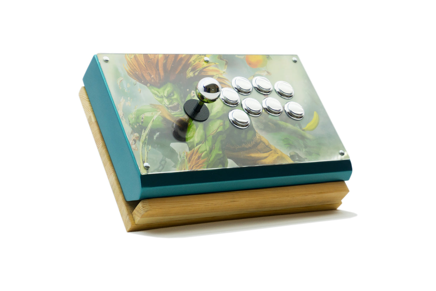 Metallic Green Fight Stick CASE